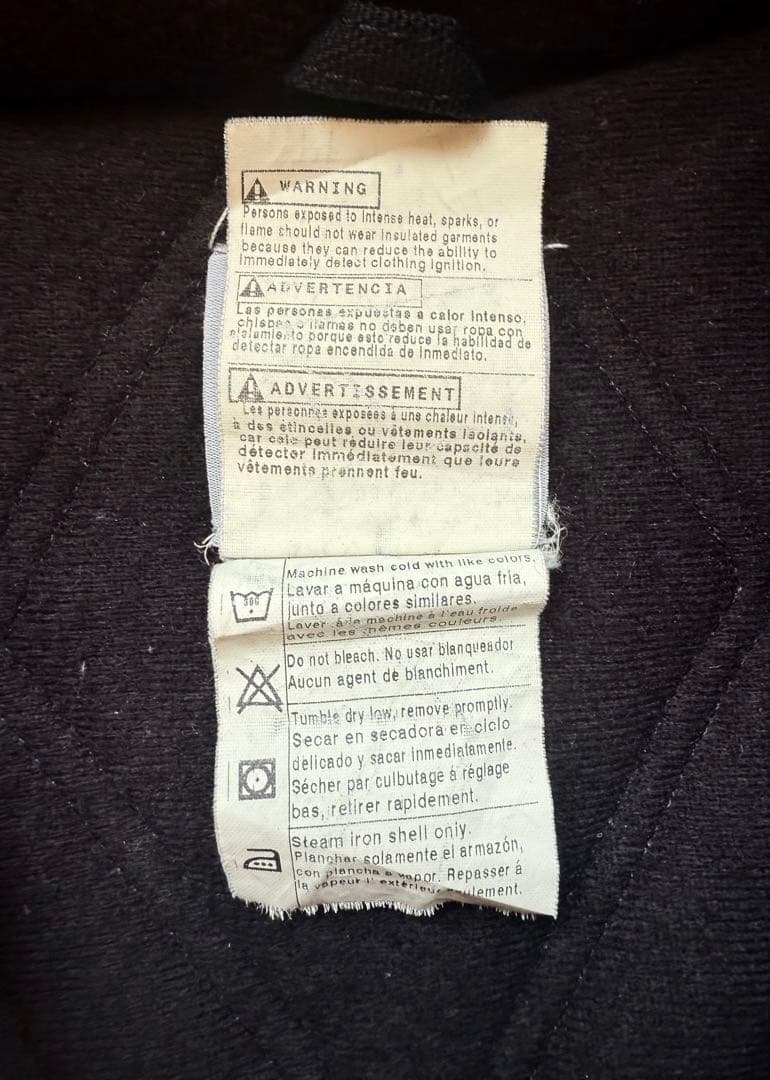 希少　USA製 carhartt アクティブジャケット　ブラック