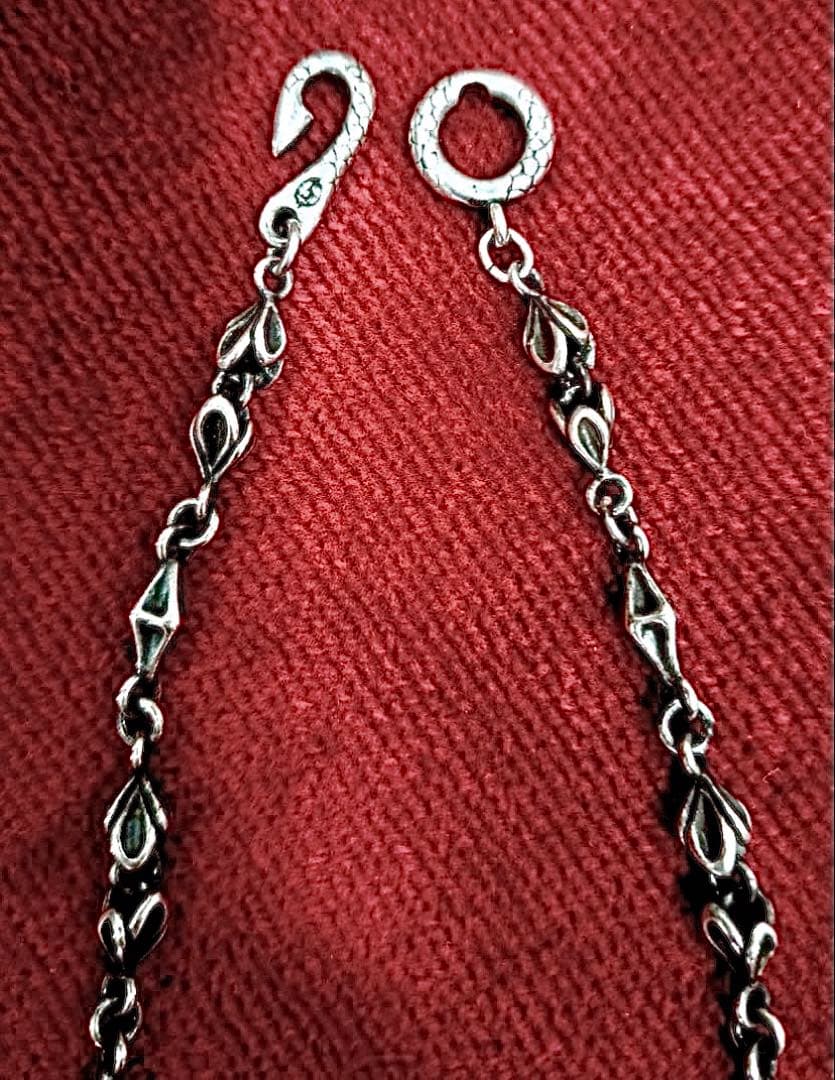 ブラッディマリー ネックレス　ベビーマーメイド　タイニーボーン　40cm