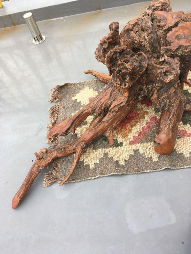 木 大型 花台 レトロ