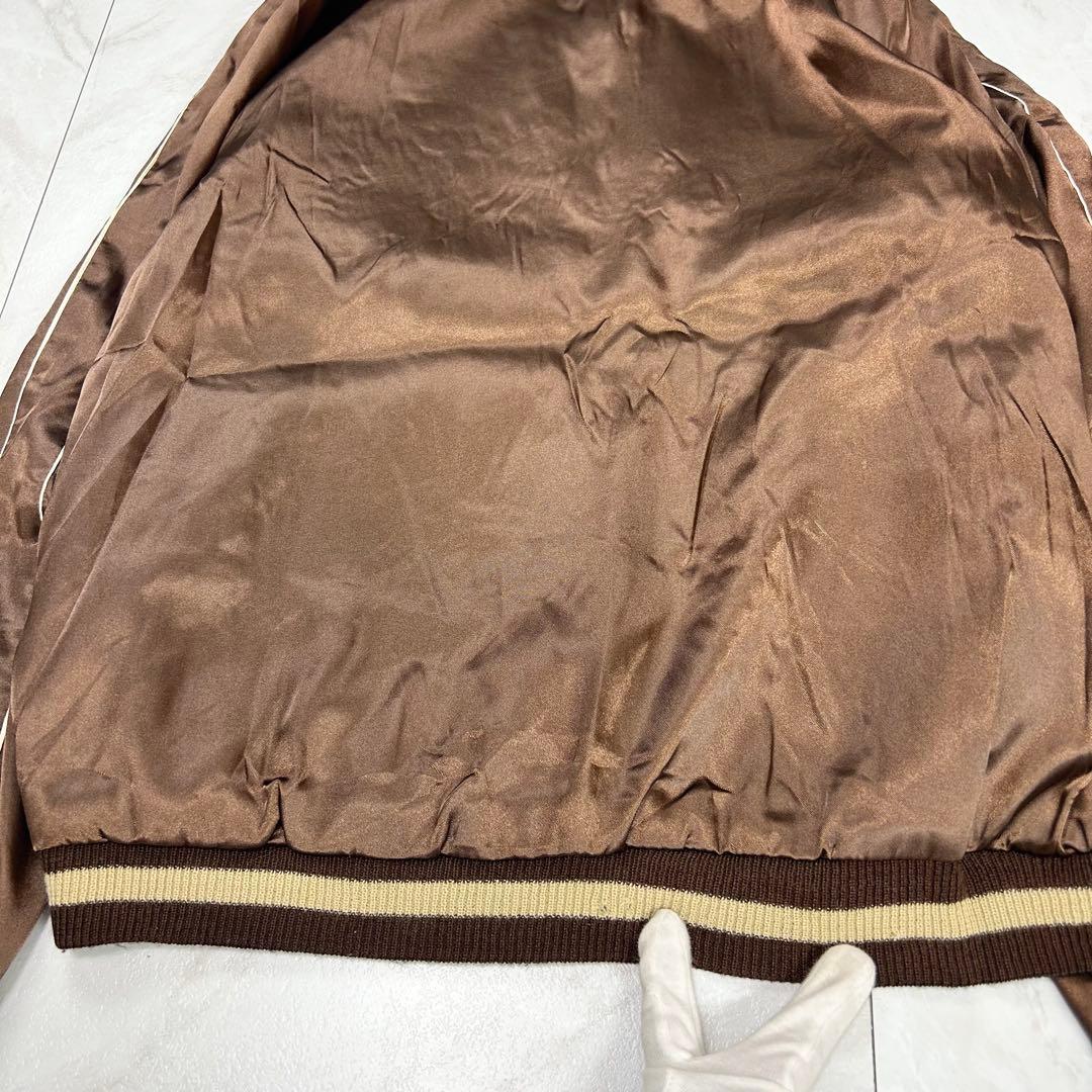 テーラー東洋 スカジャン リバーシブル BEAMS別注 龍虎 黒 Lサイズ