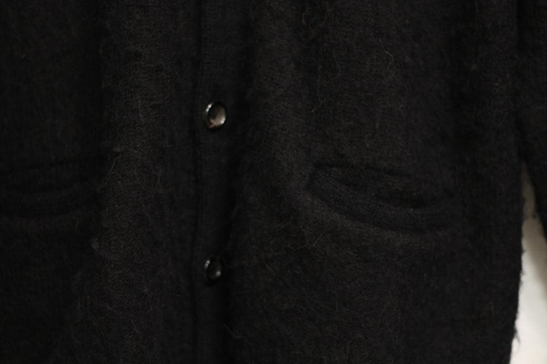 【美品/数量限定】AUBERGE モヘア カーディガン  NOIR 40