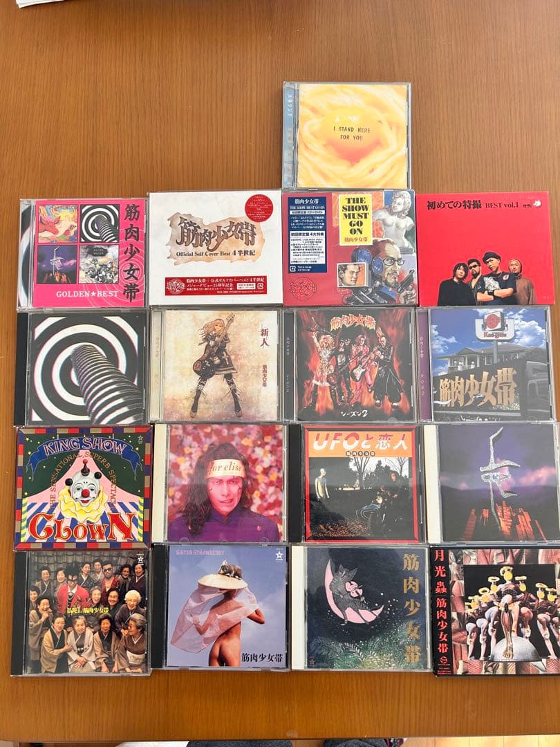 筋肉少女帯/特撮/大槻ケンヂ　全17枚CDまとめ売り