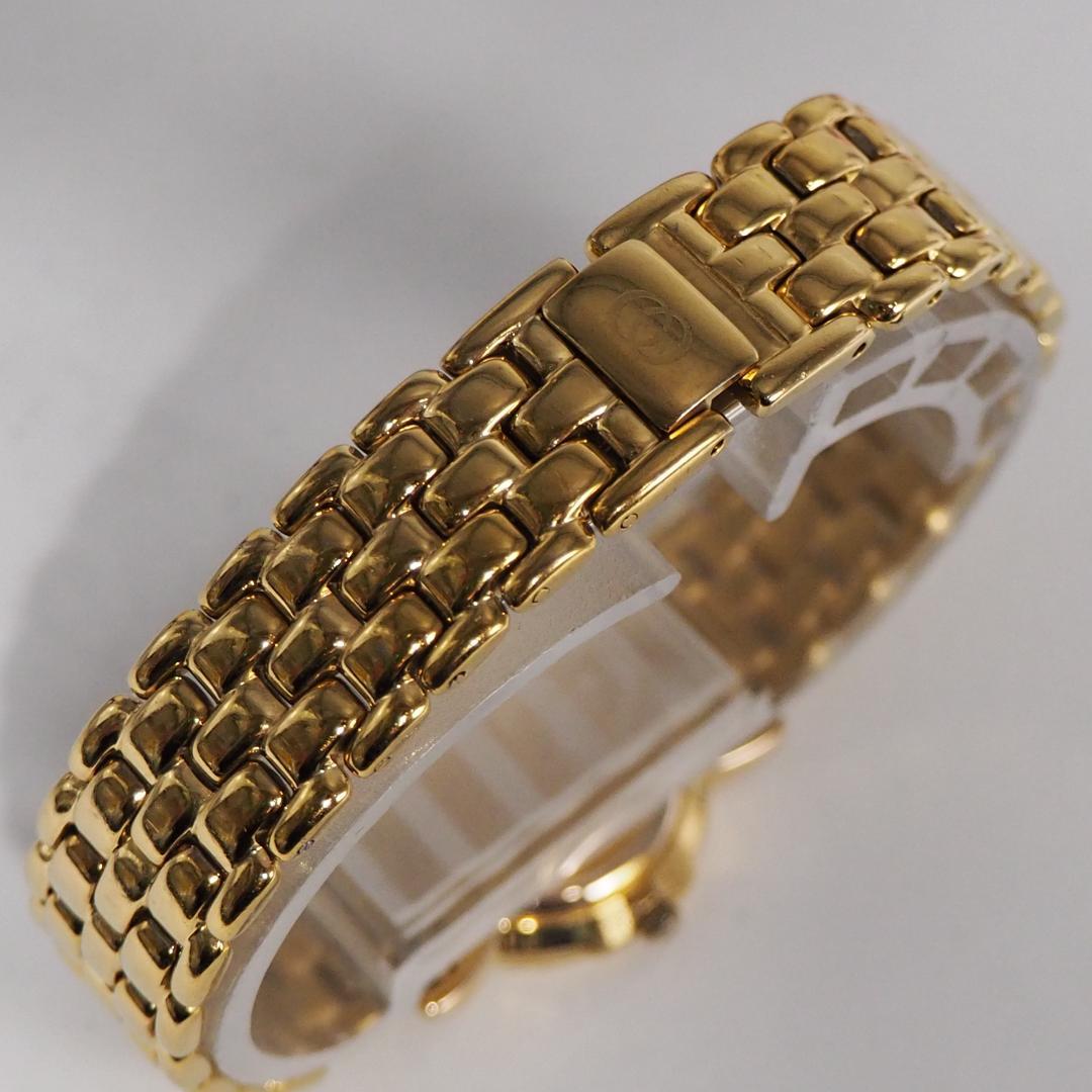 美品 グッチ GUCCI 3400L 黒文字盤 レディース 腕時計 H570