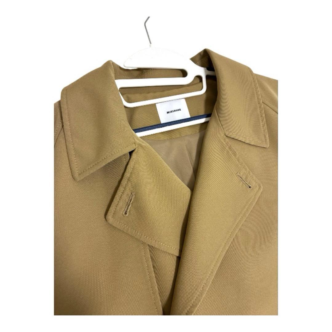 【訳あり美品】MIESROHE ドルマンスリーブトレンチコート　ベージュ0サイズ