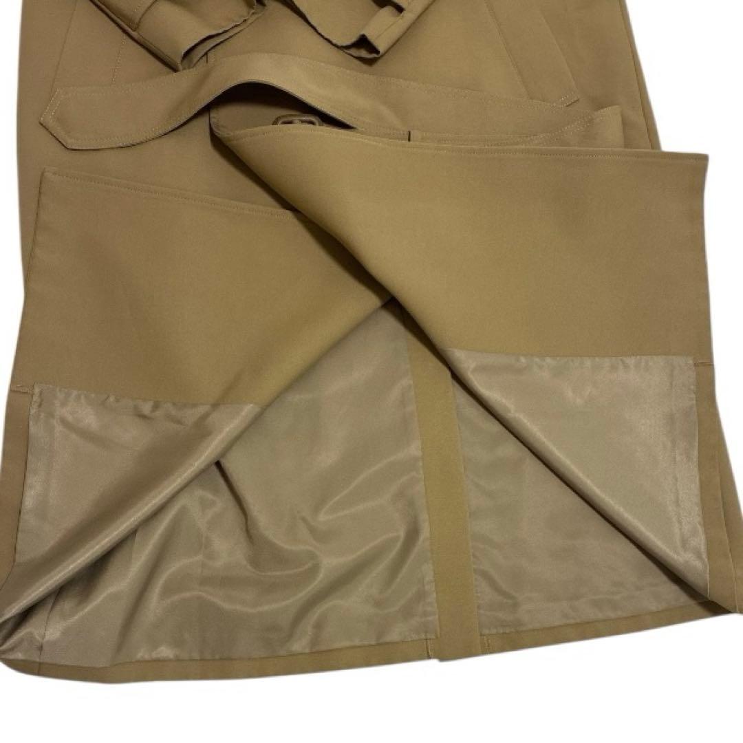 【訳あり美品】MIESROHE ドルマンスリーブトレンチコート　ベージュ0サイズ