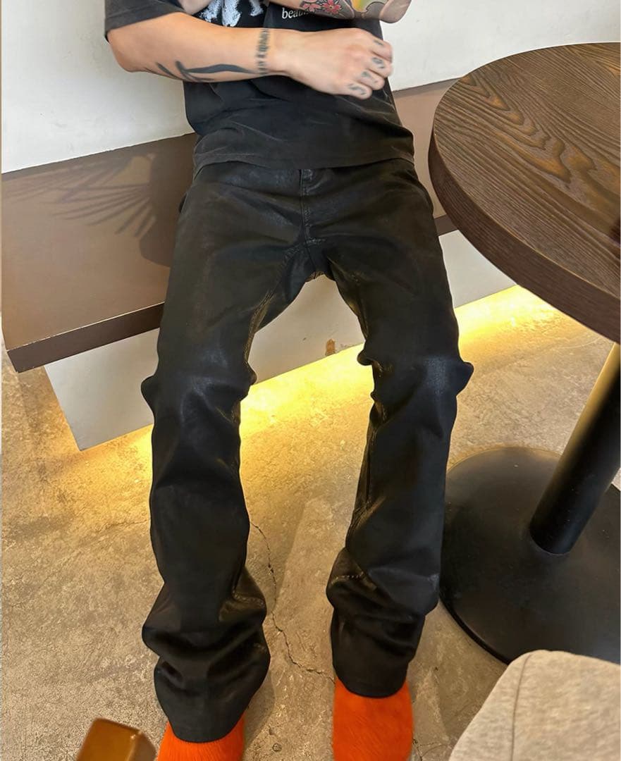 archive 00s コーティングデニム Rick似