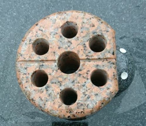 傘立て(石製品) 赤御影・黒御影石 【umbrella stand】