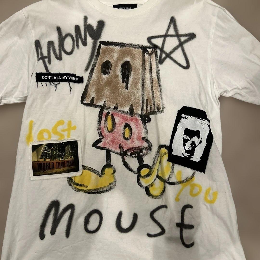 guernika Tシャツ ホワイト ミッキーマウスデザイン