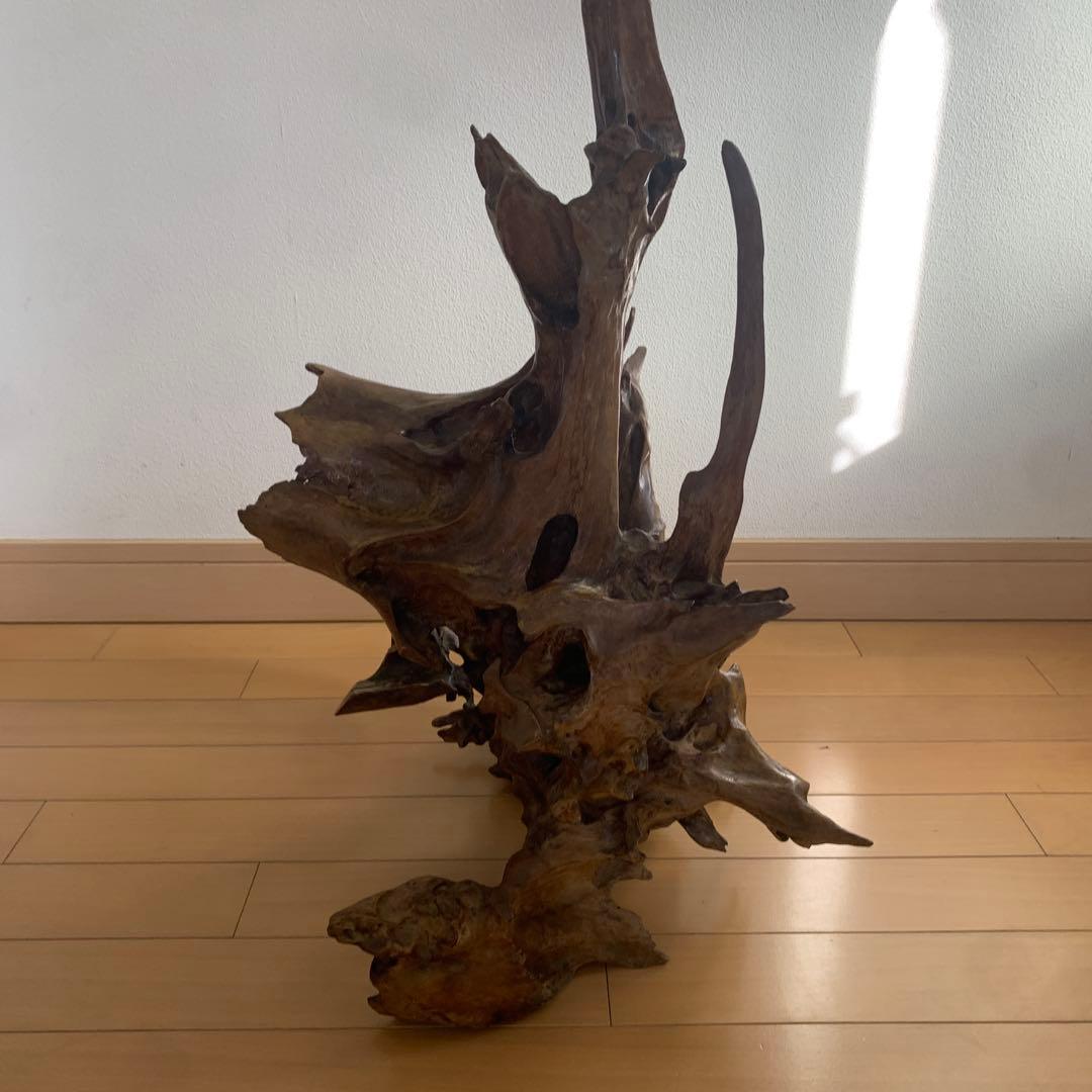 希少‼️ 木製インテリア置物 自然形状　流木(50×50×66)