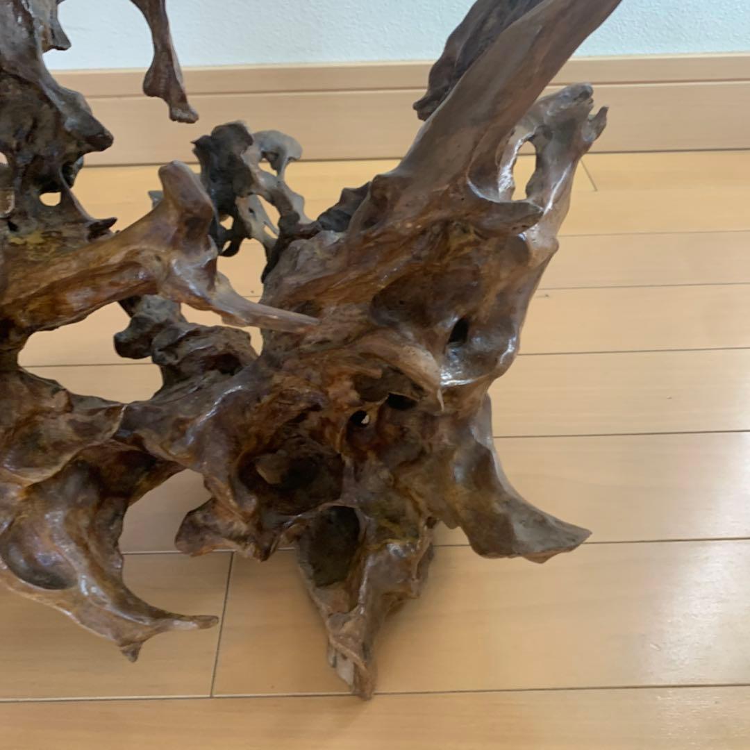 希少‼️ 木製インテリア置物 自然形状　流木(50×50×66)