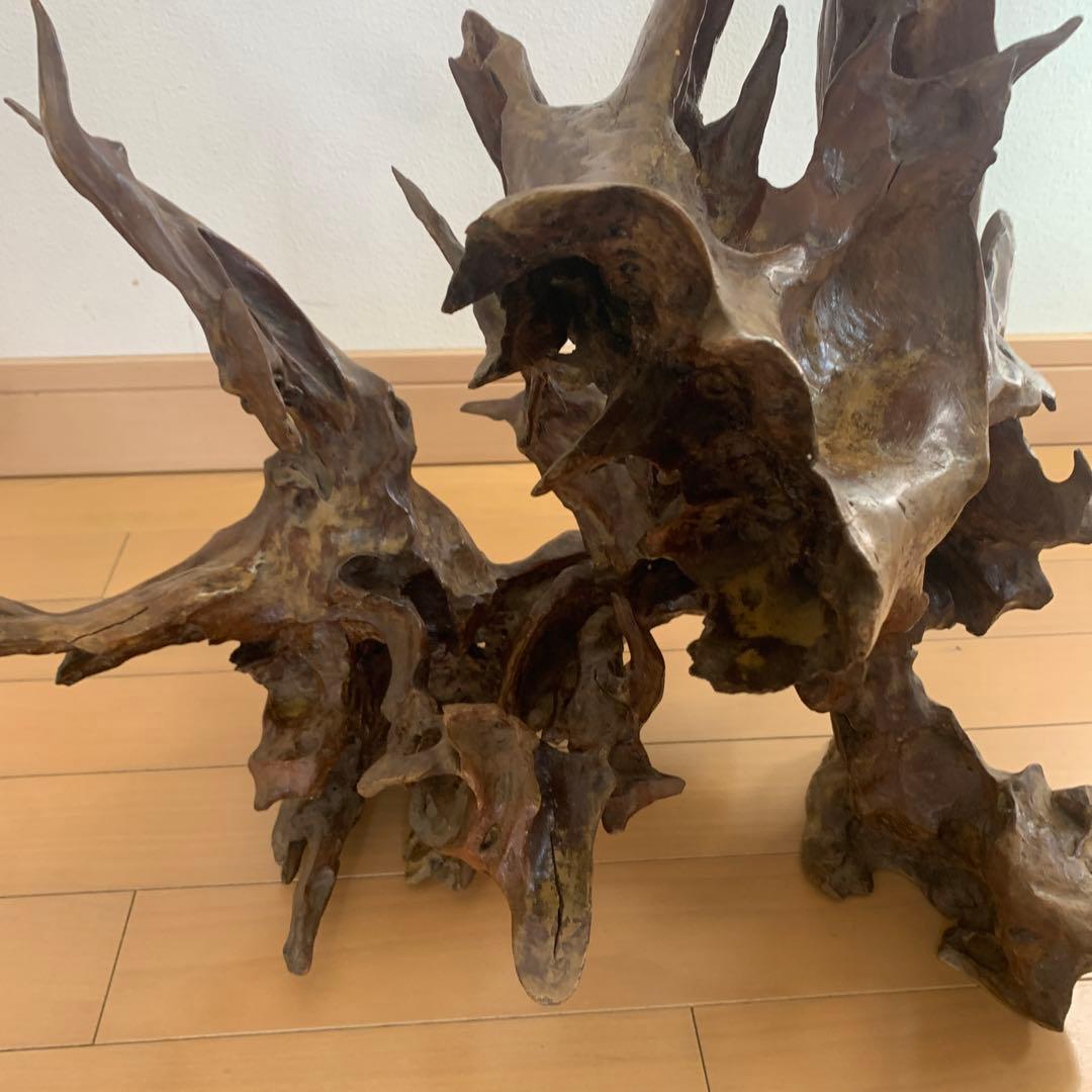 希少‼️ 木製インテリア置物 自然形状　流木(50×50×66)