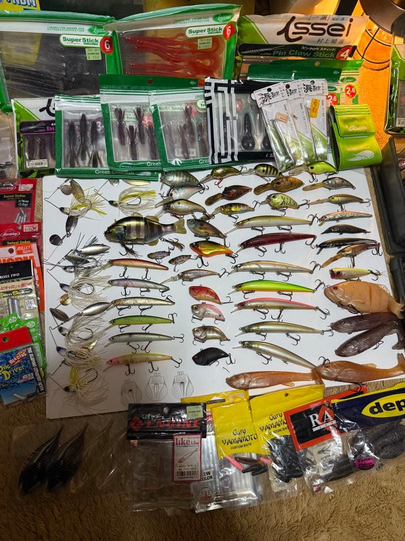 バス釣り　引退セット