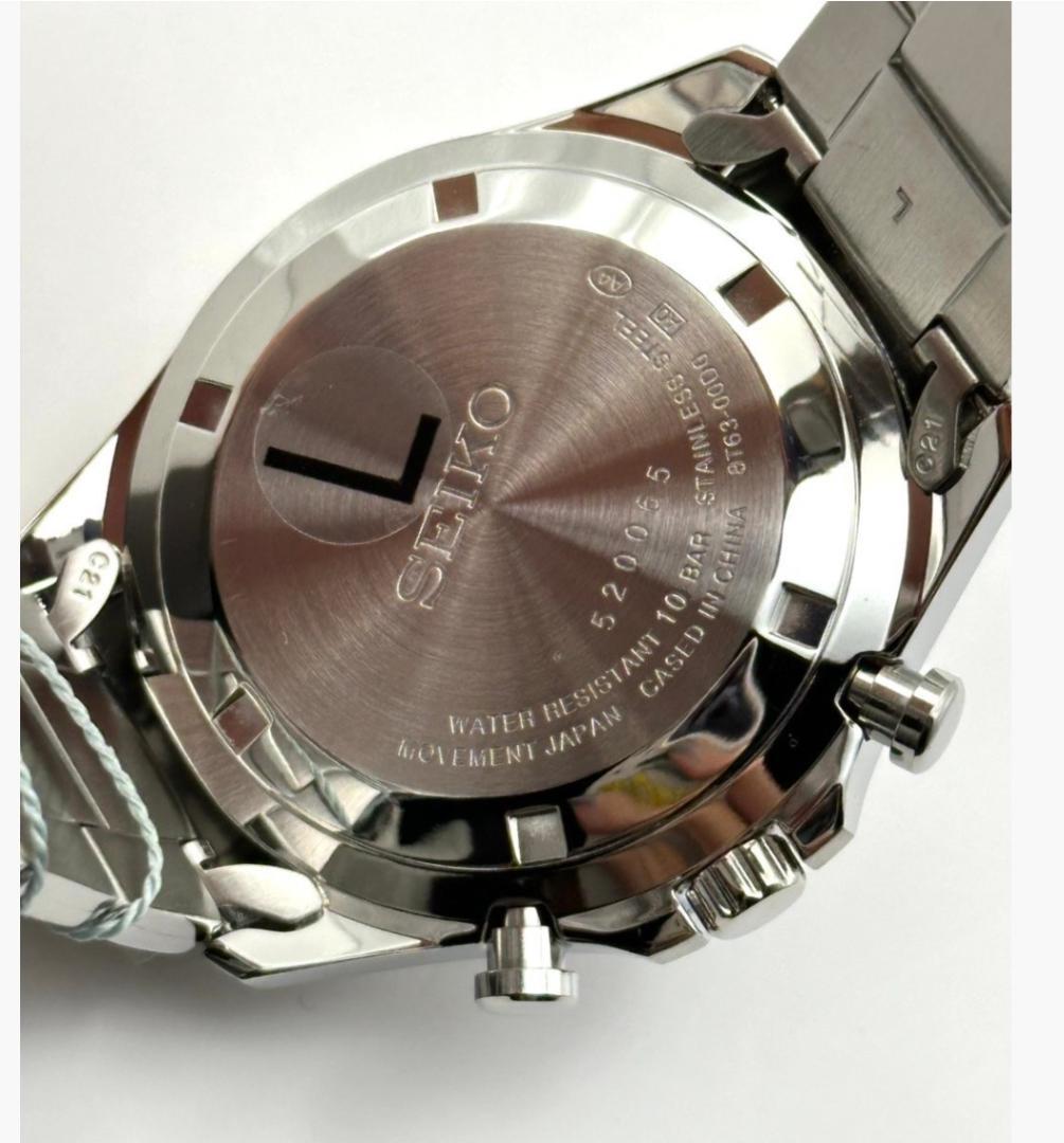 SEIKO SBTR011 8T63-00D0 メンズ腕時計　クロノグラフ