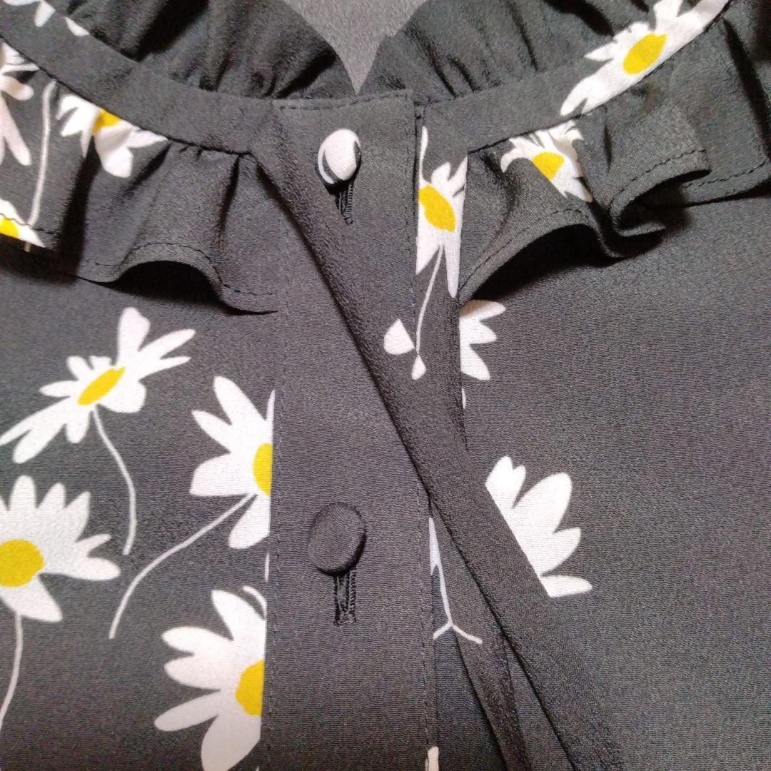 あつこ【美品】ルネ☆マーガレットフラワープリントブラウス34