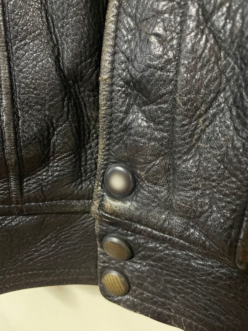 【茶芯！60s】ヴィンテージレザージャケット