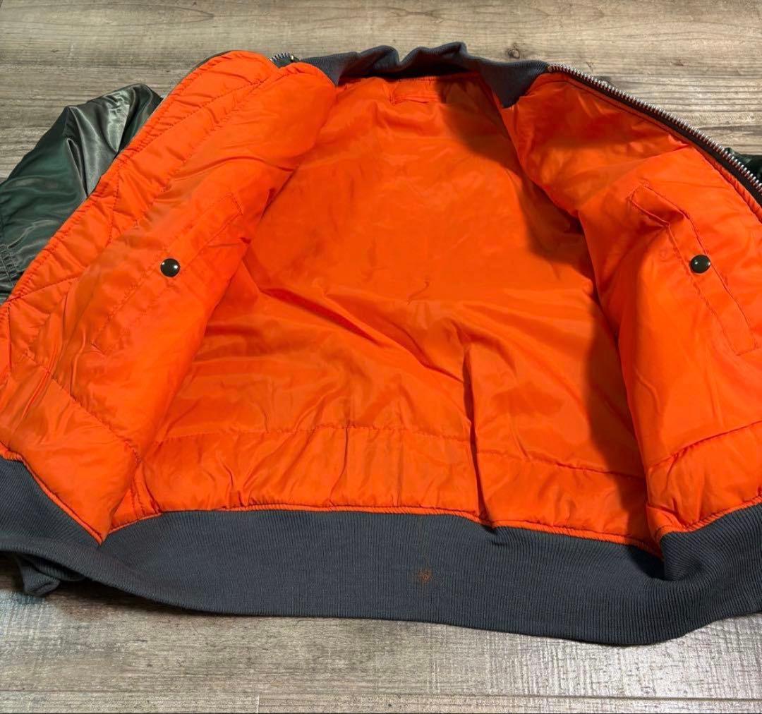 90s デッドストック corinth MA-1 USA製　フライトジャケット