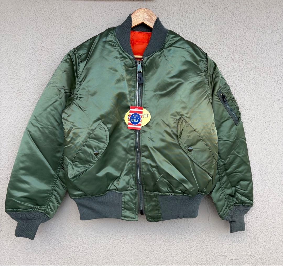 90s デッドストック corinth MA-1 USA製　フライトジャケット