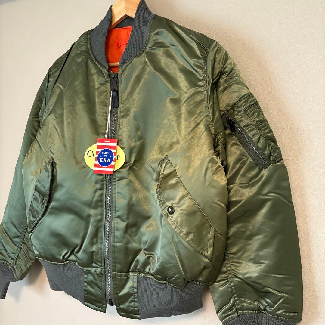90s デッドストック corinth MA-1 USA製　フライトジャケット