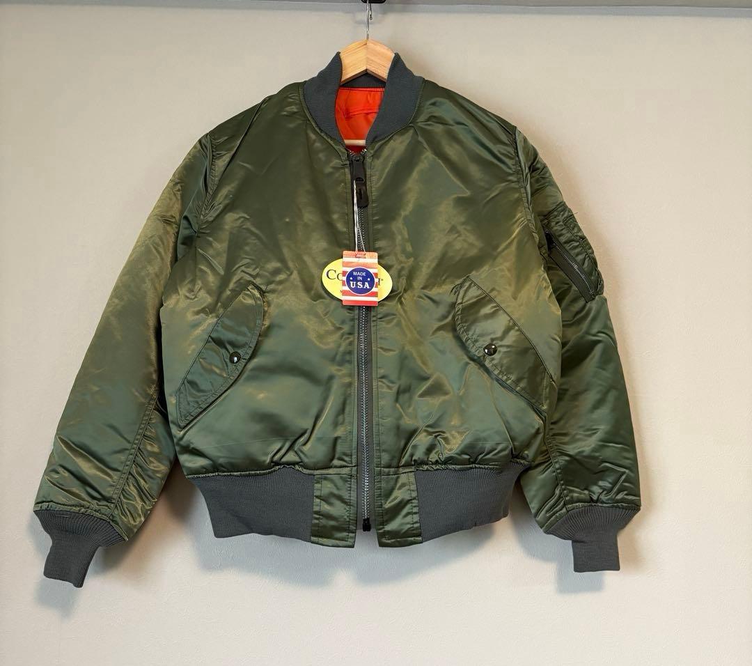 90s デッドストック corinth MA-1 USA製　フライトジャケット