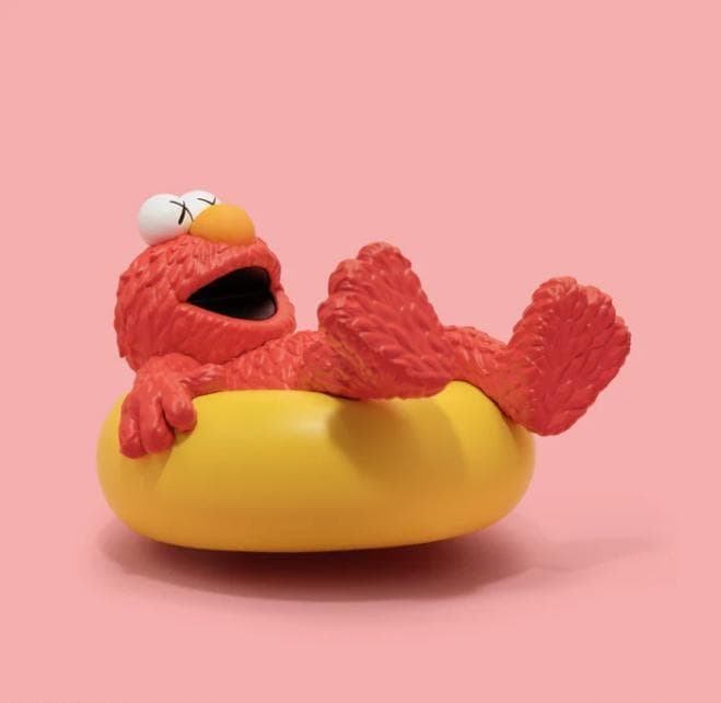 【新品未開封】正規品 DDT Kaws Elmo ソフビ