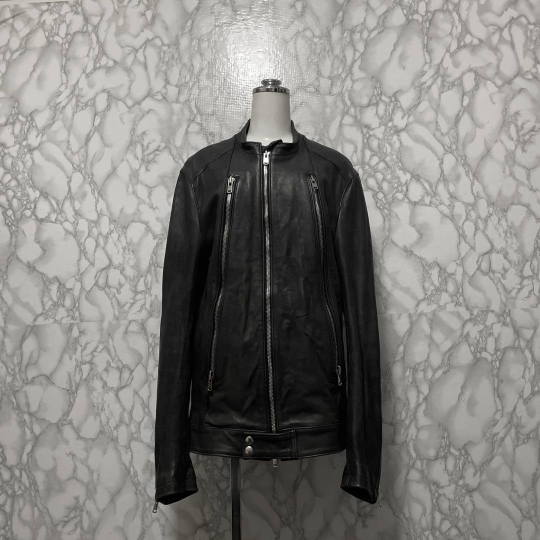 RIPVANWINKLE 定価¥239,800 ディアスキンレザーライダース鹿革