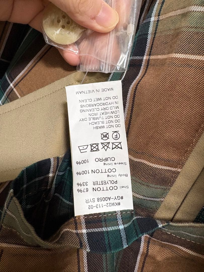 Gymphlex ベルテッドバルマカーンコート GY-A0058SYR