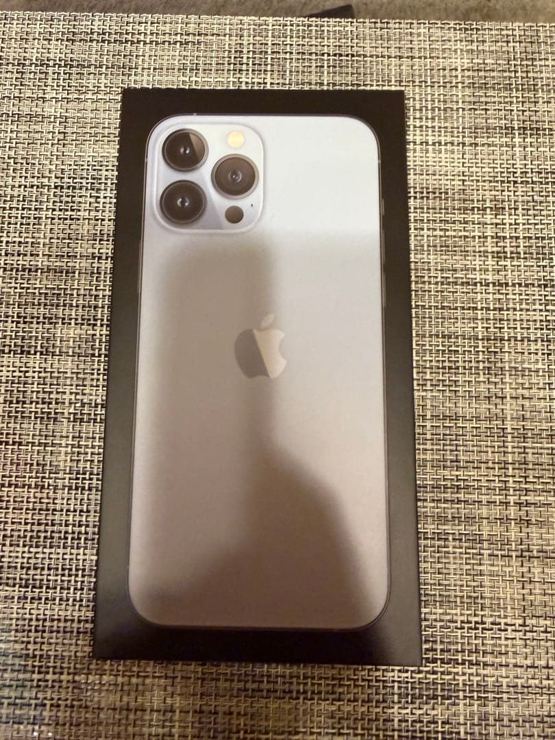 【美品】iPhone13ProMaxシエラブルー128GB simフリー箱あり