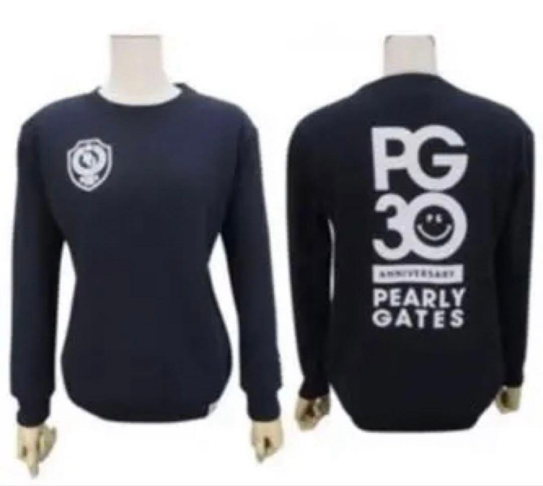 パーリーゲイツ 【30周年記念限定モデル】　レディス吊風裏毛トレーナー 新品