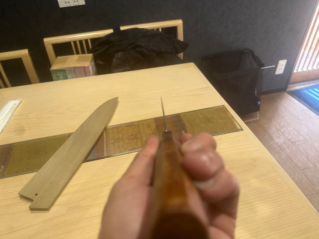 お値引き対応！！！高鳳　和牛刀　尺寸　鞘付き