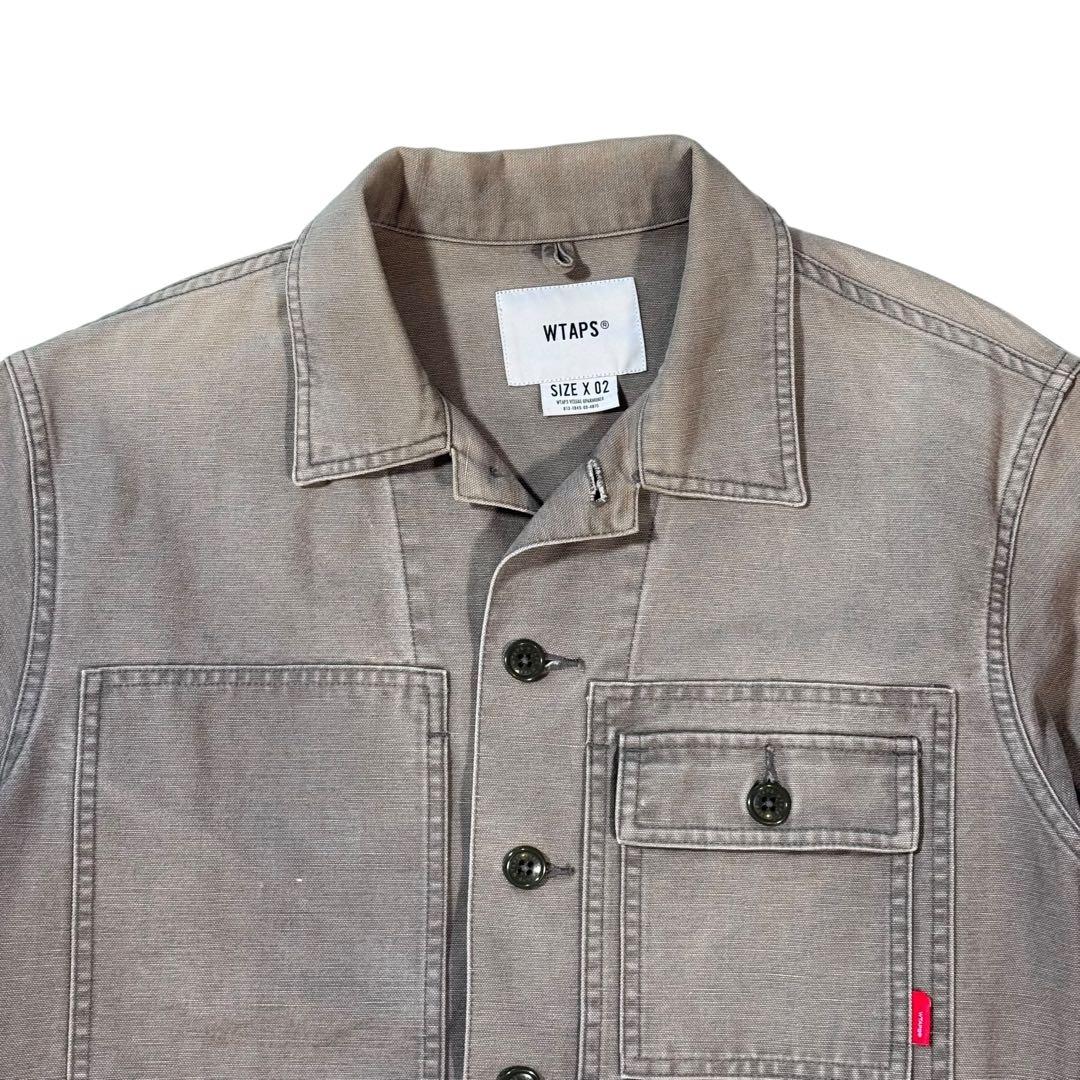 【ダック生地】WTAPS ダブルタップス HBT LS SHIRT XLサイズ