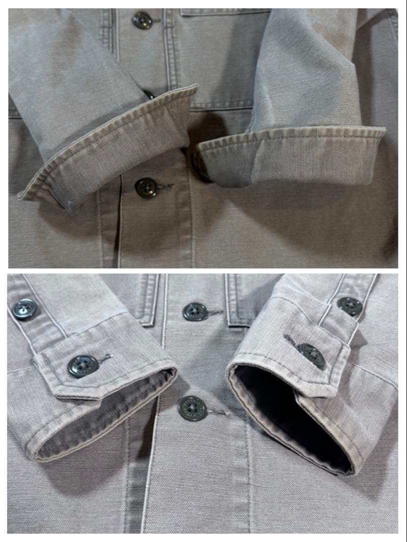 【ダック生地】WTAPS ダブルタップス HBT LS SHIRT XLサイズ