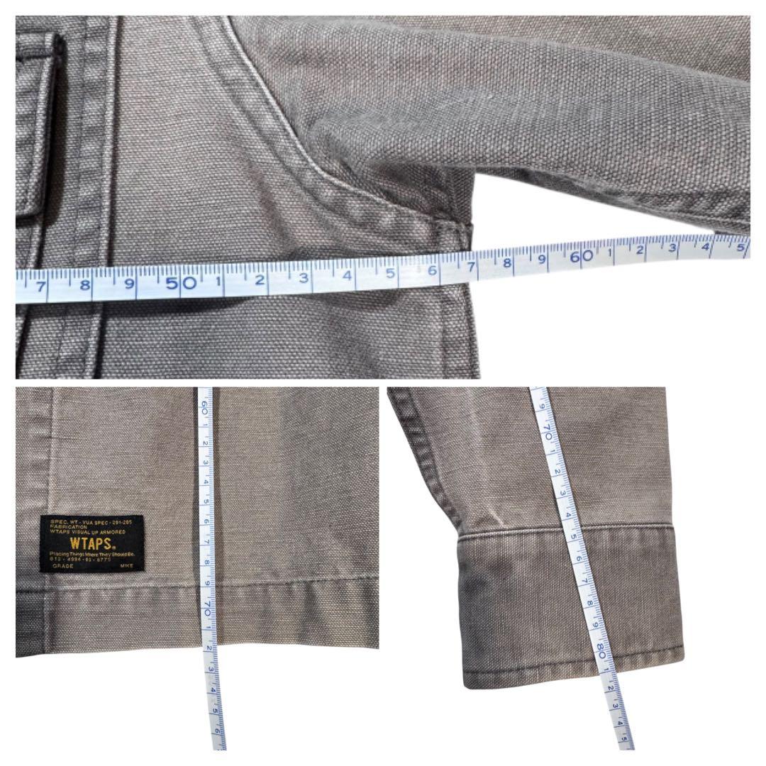 【ダック生地】WTAPS ダブルタップス HBT LS SHIRT XLサイズ