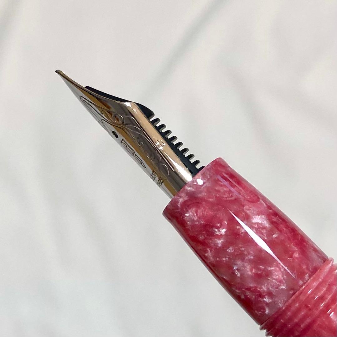 【新品】DELTA デルタ万年筆　ラ・ピアッツェッタ　エージド・ピンク　EF