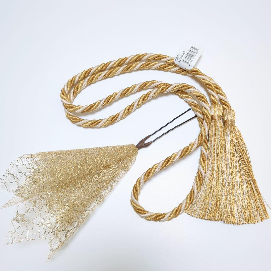 髪飾りViVi～白黒赤金・簪&扇子付き和飾り～成人式 結婚式 花魁 かんざし