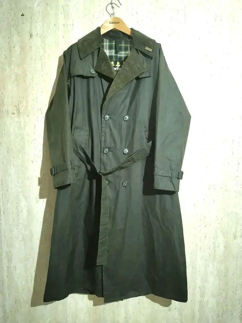 ショウ様売約済　Barbour trench coat c34
