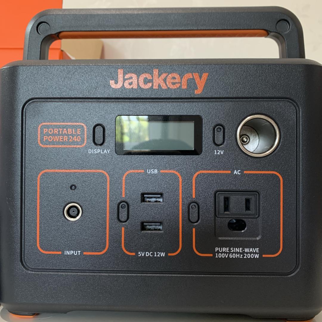 Jackery ポータブル電源240 PTB021 現行モデル