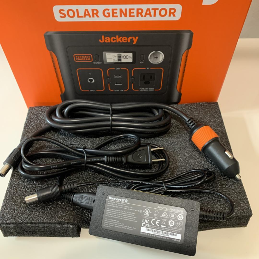 Jackery ポータブル電源240 PTB021 現行モデル