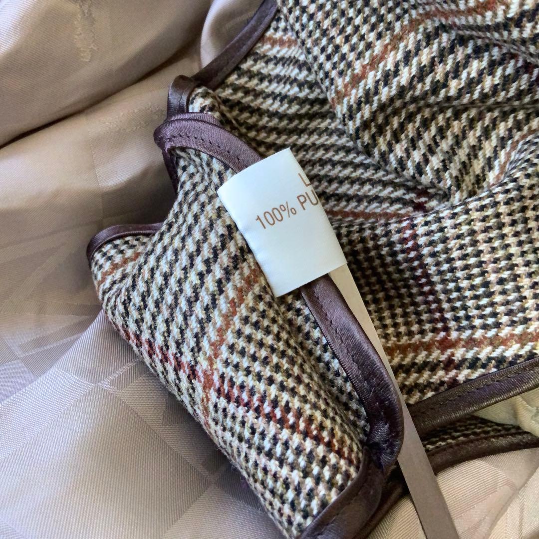 美品 Mackintosh マッキントッシュ ベルテッドコート 38カーキ英国製