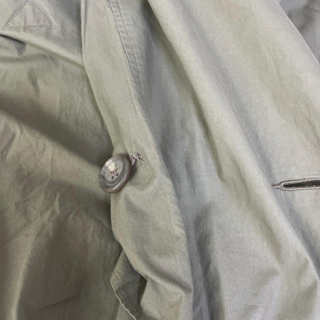 90s ポロラルフローレン トレンチコート M コットン ロング丈 カーキ 名作