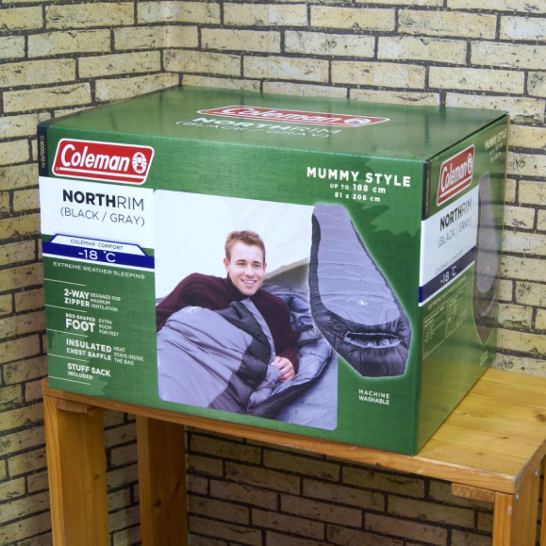 Coleman NORTHRIM 寝袋 -18°C マミースタイル