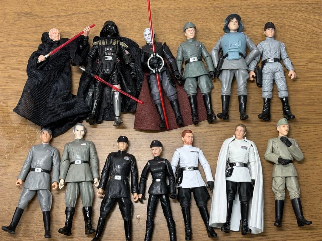 スターウォーズ　ベーシックフィギュア　帝国軍高官セット