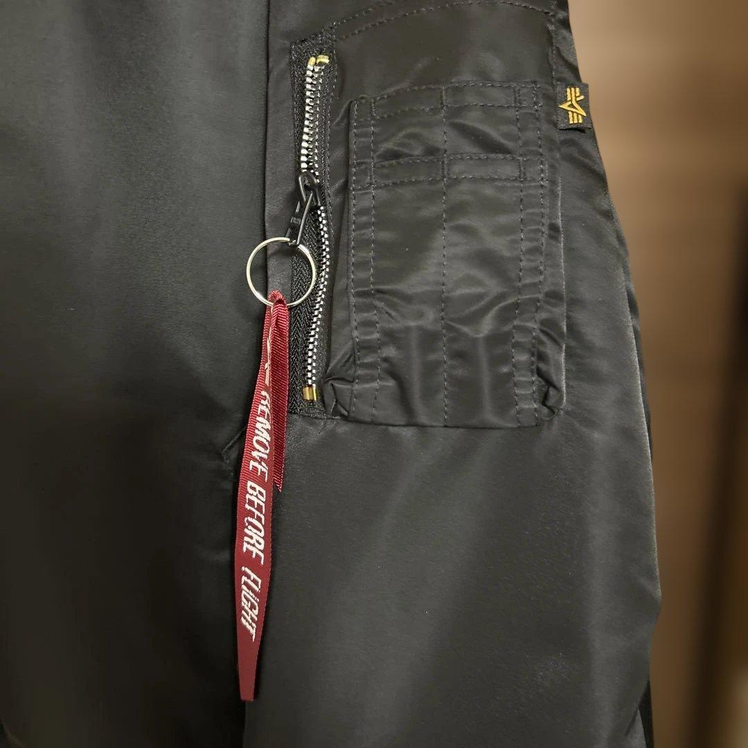 ALPHA INDUSTRIES MA-1 フライトジャケット ブラック