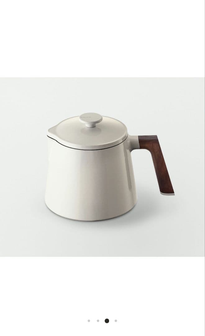 新品 バーミキュラ スープポット 白　VERMICULAR SOUP POT