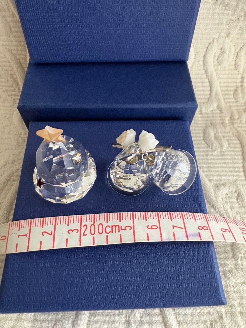 スワロフスキー　クリスタル　ロッキングホリデーツリー& ツインベル