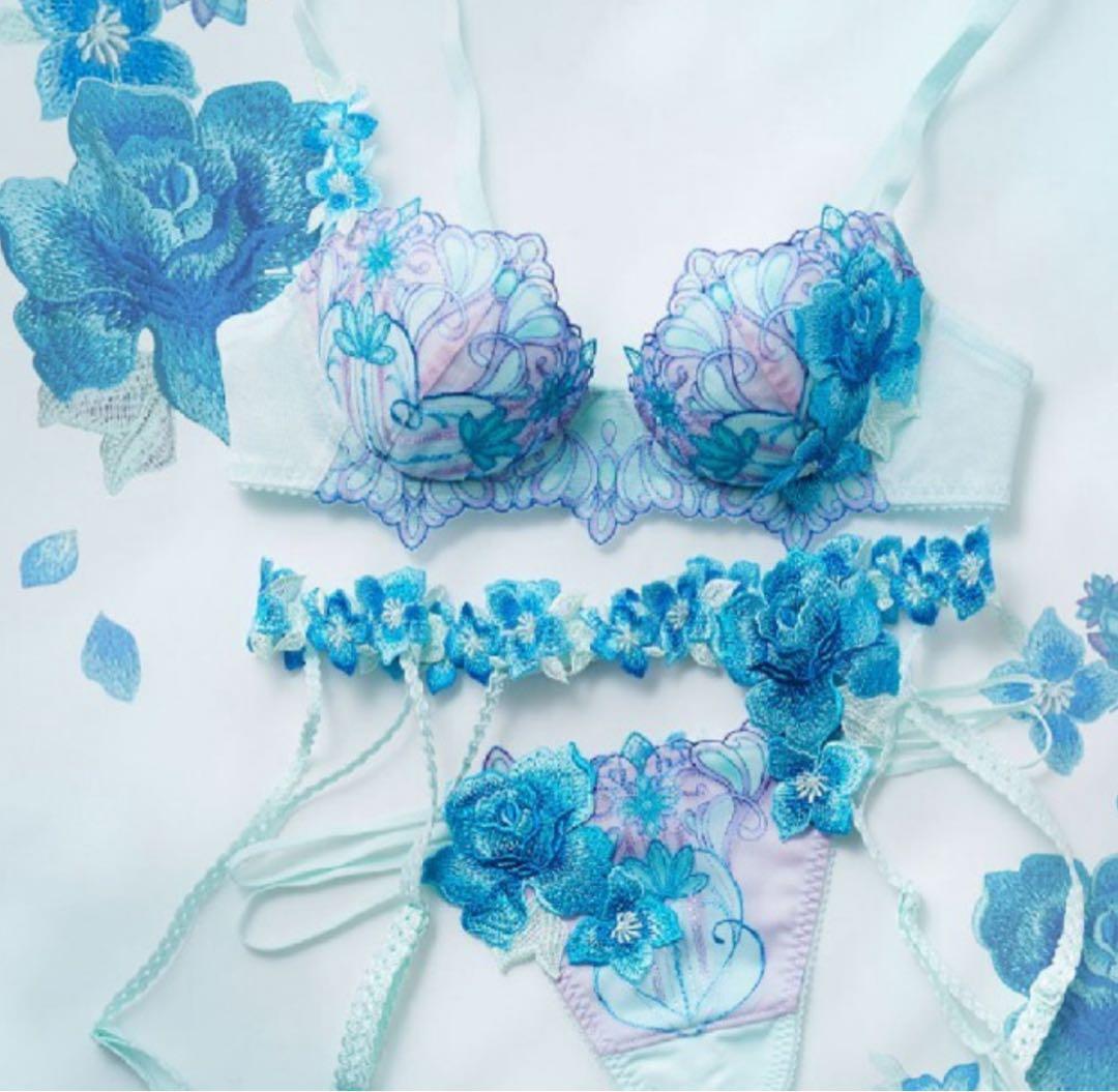 ワコール/サルート 61グループ 新品タグ付 P-upブラTバック E70