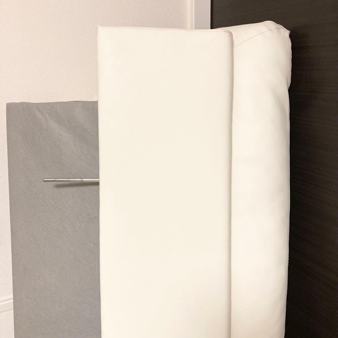 ニトリ ホワイト 2人掛けソファ MK02KD NシールドⅣ