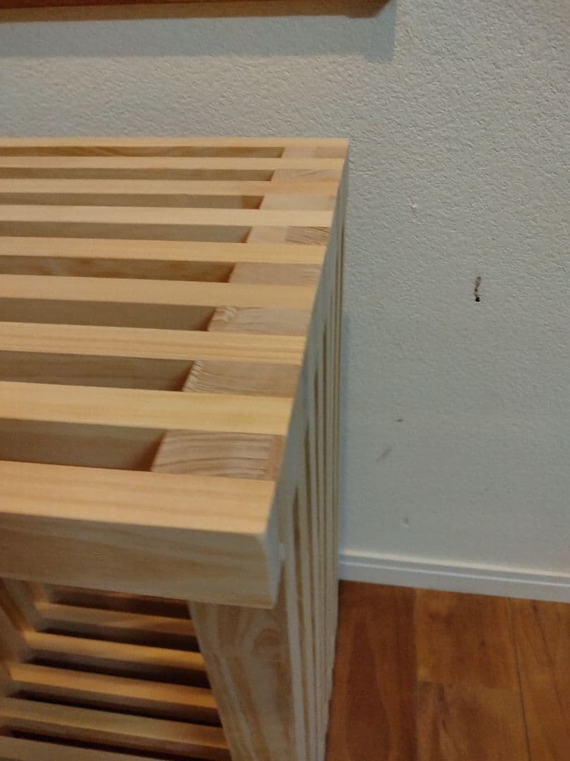 木製　ハンドメイド　オーダー　格子型　水槽台　アクアラック　棚　シェルフ