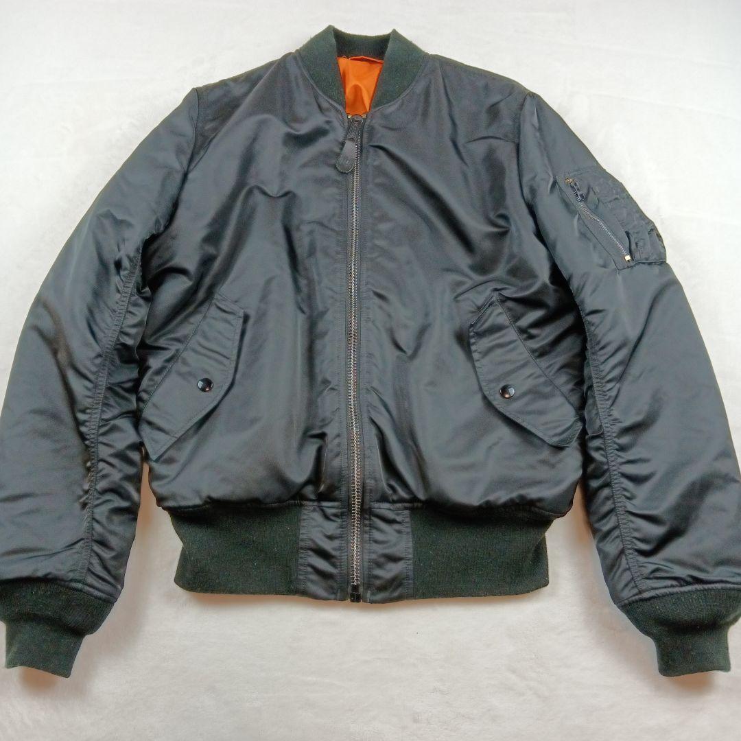 アルファインダストリーズ MA−1 フライトジャケット L 黒