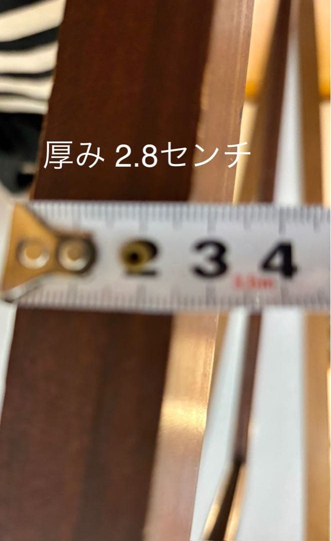 三越家具のブルージュデスクに合わせて購入の大型ウォールミラー 185×61cm