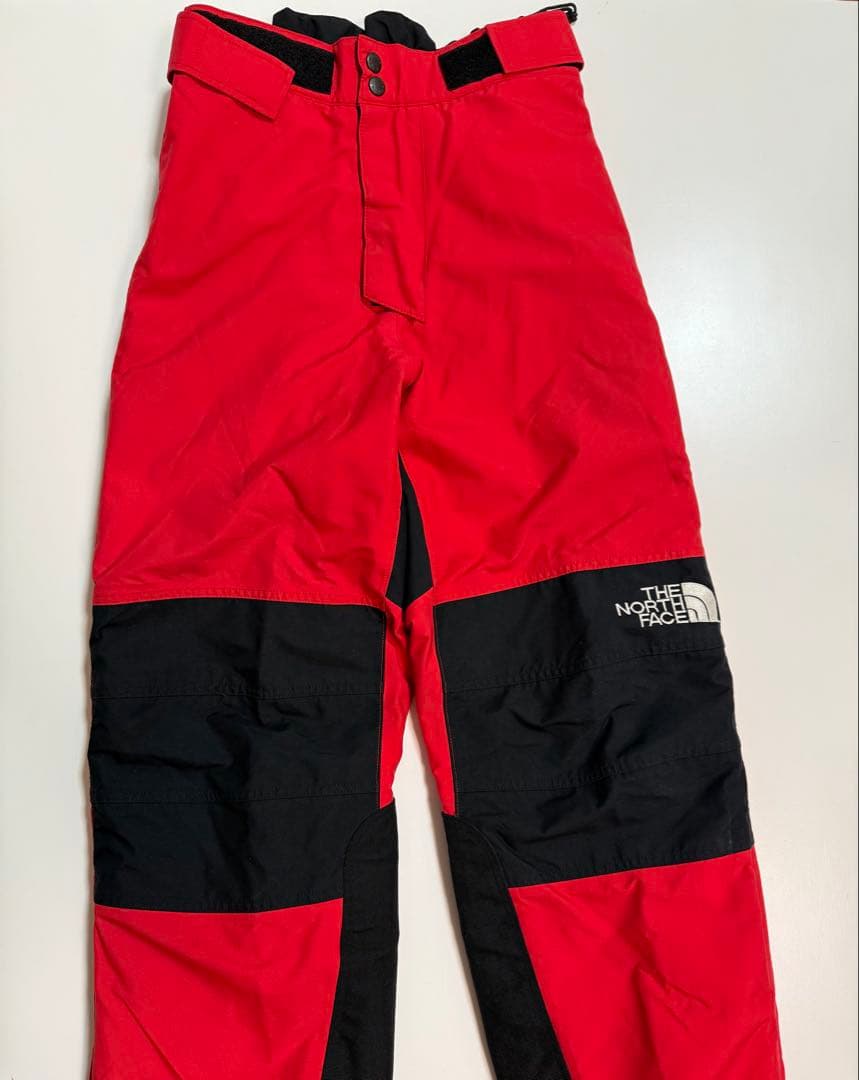 ノースフェイス スキーパンツ Sサイズ レッド ゴアテックス